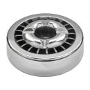 Aschenbecher Chrom rauchfrei, Ø 14 cm