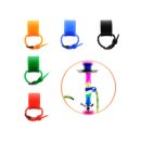 Shishaschlauch - Halter Silikon, versch. Farben, 10er Set