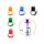 Shishaschlauch - Halter Silikon, versch. Farben, 10er Set