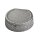 Aschenbecher Hammerschlag mit Deckel, rauchfrei, 14 x 4,5 cm