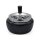 Drehaschenbecher "Exclusiv schwarz metallic" Ø 13  cm