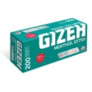 Gizeh Menthol Extra 200er Hülsen