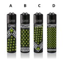 Clipper WEED BANDANAS - Alle 4 Motive