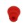 Shishakopf "Silikon" Rot klein, 5,5 cm, 1,5 cm Öffnung
