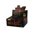 RAW - Filter Tips Black (natural unrefined) 50 Hefte je 50 Filter Tips