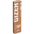 1 Stück Gizeh Pure King Size Slim 34 Blatt + 34 Tips