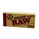 RAW - Filter Tips  Wide (perforiert)  50 Hefte je 50...