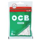 5 Stück OCB Filter Slim Menthol 6 mm je 120 Filter