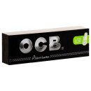 5 Stück OCB Filter Tips Schwarz Premium je 50 Blatt
