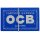 OCB kurz Blau Doppelt mit Gummizug 100 Blatt