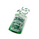 PURIZE Grün; 250er Vorratsbeutel, 250 XTRA Slim Size (ø 5,9 mm); Aktivkohlefilter