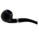 Pfeife "Excellent" braun u. schwarz mit Kunststoffmundstück, 9 mm Filter