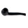 Pfeife "Excellent" braun u. schwarz mit Kunststoffmundstück, 9 mm Filter