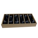 Pfeife "Excellent" schwarz Lack mit Kunststoffmundstück, 9 mm Filter