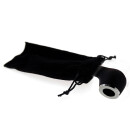 Pfeife "Excellent" mahagoni/schwarz, mit Kunststoffmundstück, 9 mm Filter