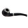 Pfeife "Excellent" mahagoni/schwarz, mit Kunststoffmundstück, 9 mm Filter