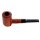 Pfeife "Excellent" Kirschholz u.schwarz, mit Kunststoffmundstück, 9 mm Filter
