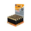 BIC Mini J25 Reibrad Feuerzeuge "Schwarz/Gold",...