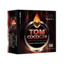TOM Coco Wasserpfeifenkohle C28 - 28 x 28 x 28 mm;1 kg