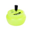 Drehaschenbecher "Neon Gelb" Ø 13 cm