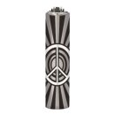 Clipper Cover Micro Metal "PEACE SYMBOLS" B