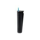 Clipper Metal Jet Flame Large ALL BLACK mit Jet-Flamme