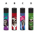 Clipper Large SKULLS 19