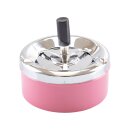Drehaschenbecher "pink" Durchmesser 11 cm