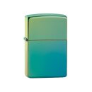 Zippo Feuerzeug - Teal high polish