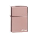 Zippo Feuerzeug - Rosé Gold  mit Logo