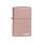 Zippo Feuerzeug - Rosé Gold  mit Logo