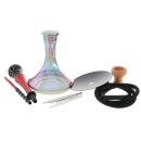 Shisha "Red,Black,Bleue" Höhe ca. 55 cm; 1...