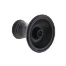 Shisha Kopf Keramik "Schwarz matt"; Höhe...