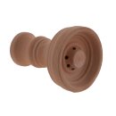 Shishakopf aus Ton "Natur"; Höhe ca. 11,4...