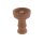 Shishakopf aus Ton "Natur"; Höhe ca. 11,4 cm; Ø ca. 8,3 cm