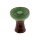 Shisha Kopf Keramik "Baum"; braun-grün; Höhe ca. 10 cm; Ø 8 cm