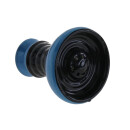 Shisha Kopf Keramik "Schwarz-Blau"; Höhe...