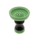 Shisha Kopf Keramik "Grün-Schwarz" ,...