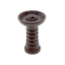 Shisha Kopf Keramik "Coffee" , braun; Höhe...