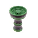 Shisha Kopf Keramik "Purple- Grün",...