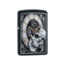 Zippo Feuerzeug - Skull Clock