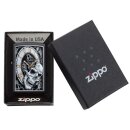 Zippo Feuerzeug - Skull Clock