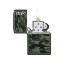 Zippo Feuerzeug - Green Camouflage Matt