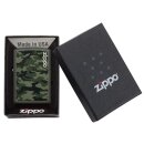 Zippo Feuerzeug - Green Camouflage Matt