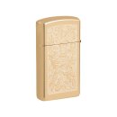 Zippo Feuerzeug - Brass Venetian slim