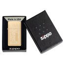 Zippo Feuerzeug - Brass Venetian slim