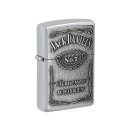 Zippo Feuerzeug - Jack Daniels Emblem chrom