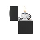 Zippo Feuerzeug - Media Chrome Black Matte