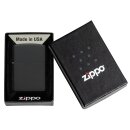 Zippo Feuerzeug - Black matt for Laser Brass