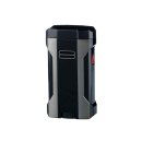 Sturmfeuerzeug "schwarz/anthrazit" 4x Jet-Flame